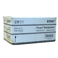 *WHOLESALE* Teaspoon Heavyweight White Plastic 1224/Case