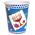9oz Paper Cup Hot Cold Chanukah Style 24 Count