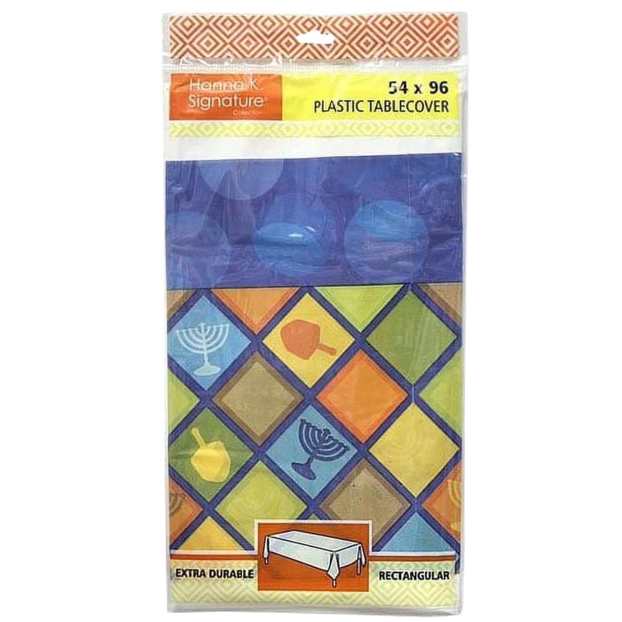 HANNA K. SIGNATURE ILLUMINATION Plastic TABLE CLOTH 54"X 96" 1 Pack