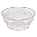 *BUY BULK* 6oz Bowl Clear Heavy Weight Plastic D'Vine