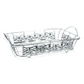 Roaster Decorative Disposable Aluminum Pan Holder