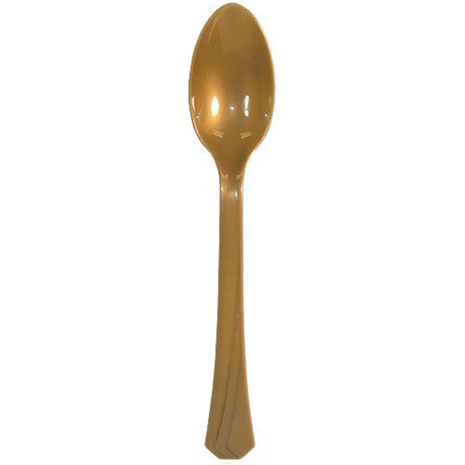Teaspoon Gold Heavy weight Plastic