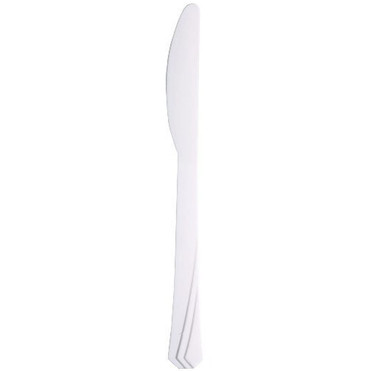 Knife White Heavy weight Plastic