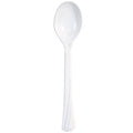 Soup spoon White Plastic Heavy weight