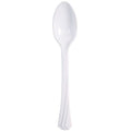 Teaspoon White Plastic Heavy weight