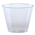 *Buy Bulk* 9oz Tumbler Clear Old Fashioned Plastic