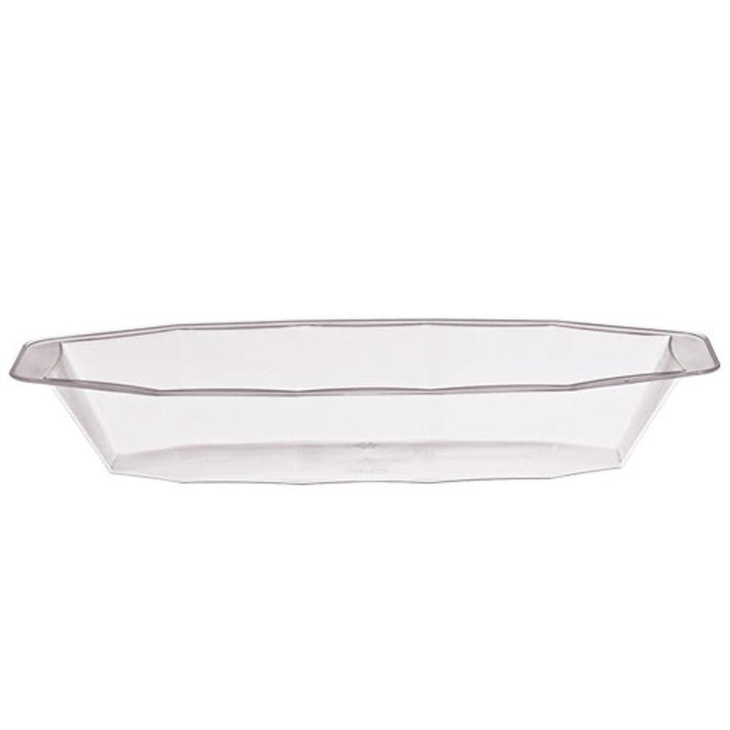 15oz Buffet Serving Boat Plastic Clear