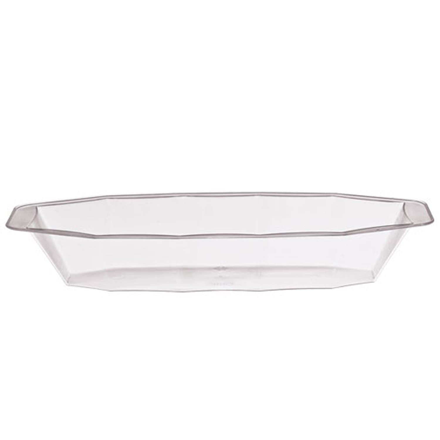 15oz Buffet Serving Boat Plastic Clear