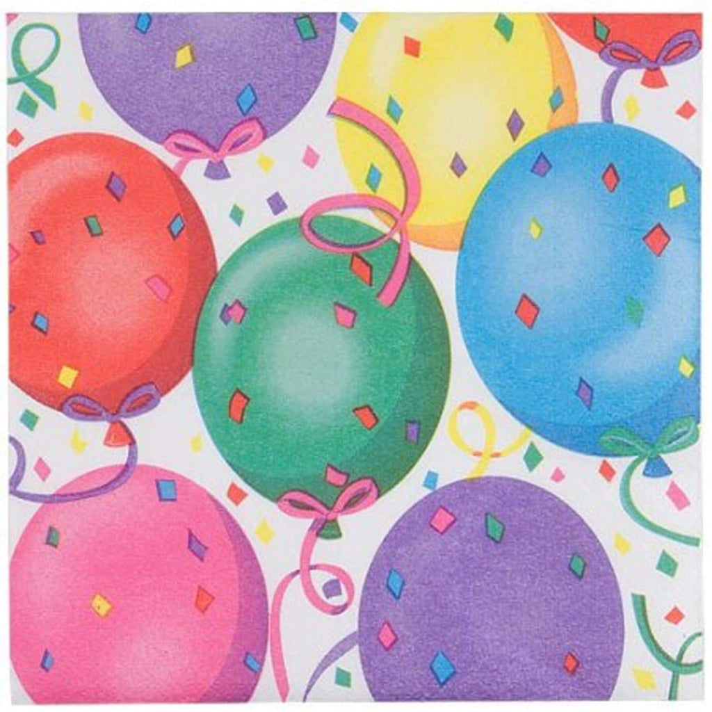 Beverage Napkin Birthday-Party Healy's Balloons 24 Pack