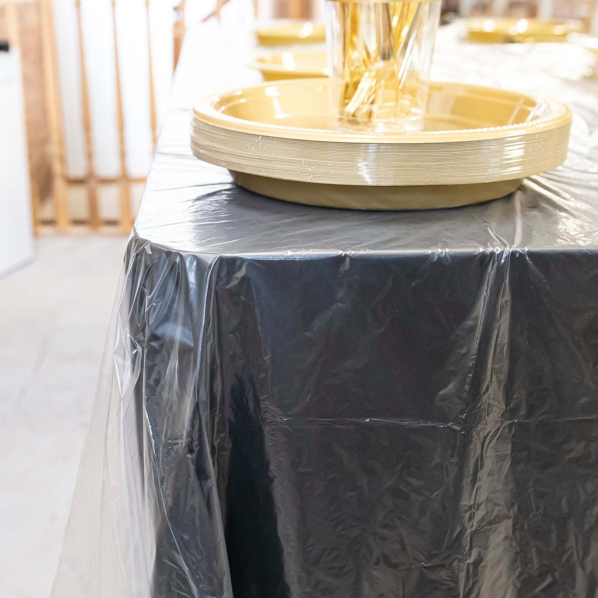 60"X140" Clear Heavy-Weight Table Cover