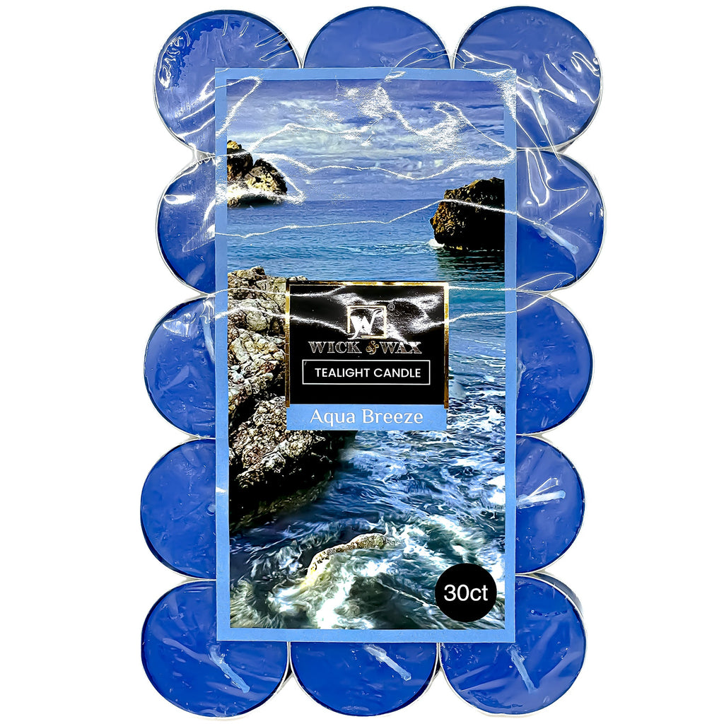 Tealight Aqua Breeze Scented Candles