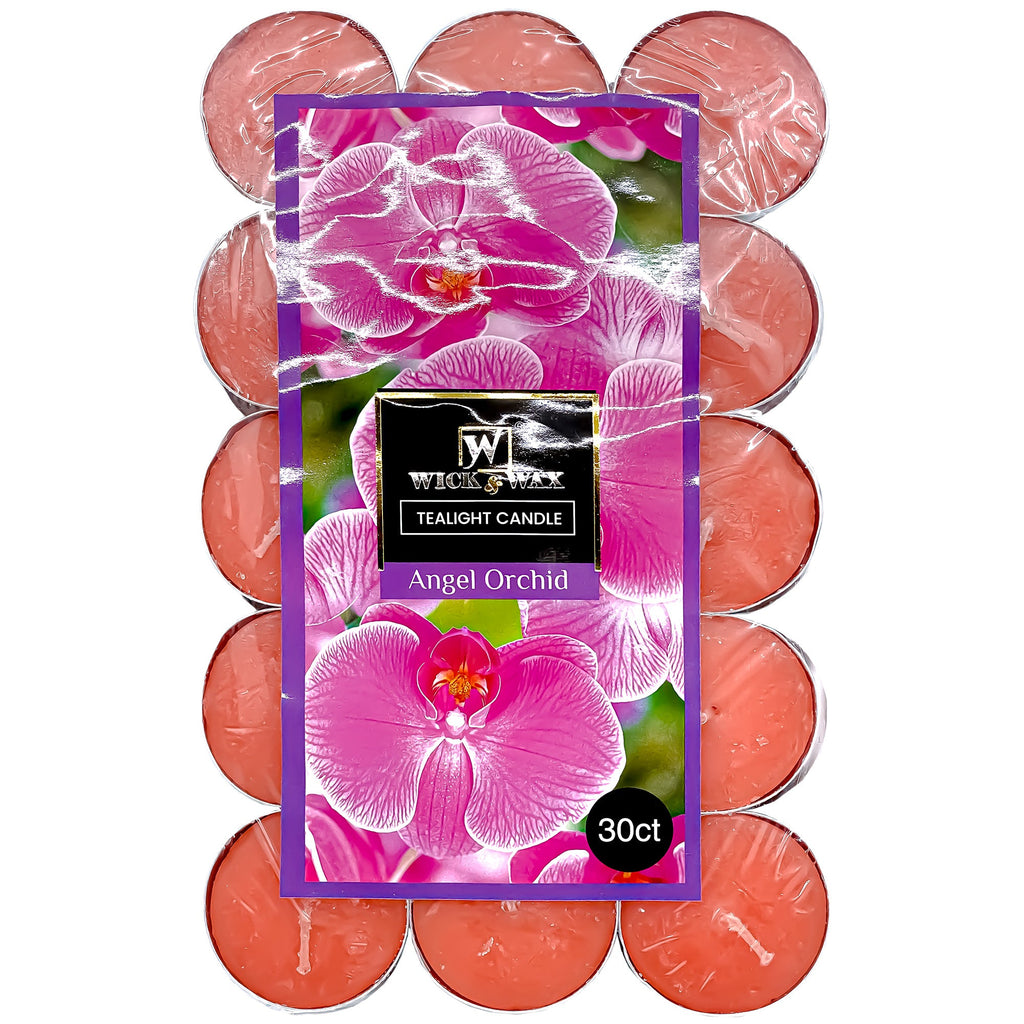 Tealight Angel Orchid Scented Candles