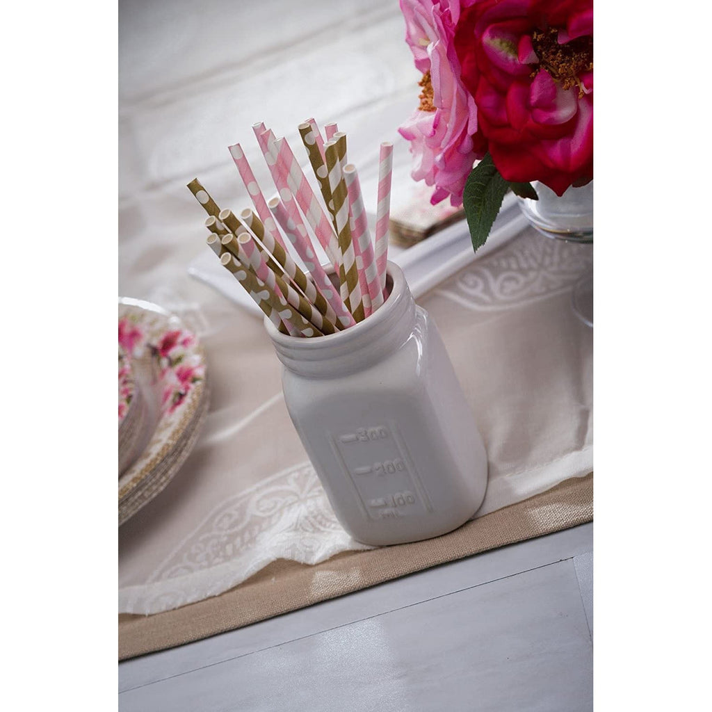 Pastel Paper Straws