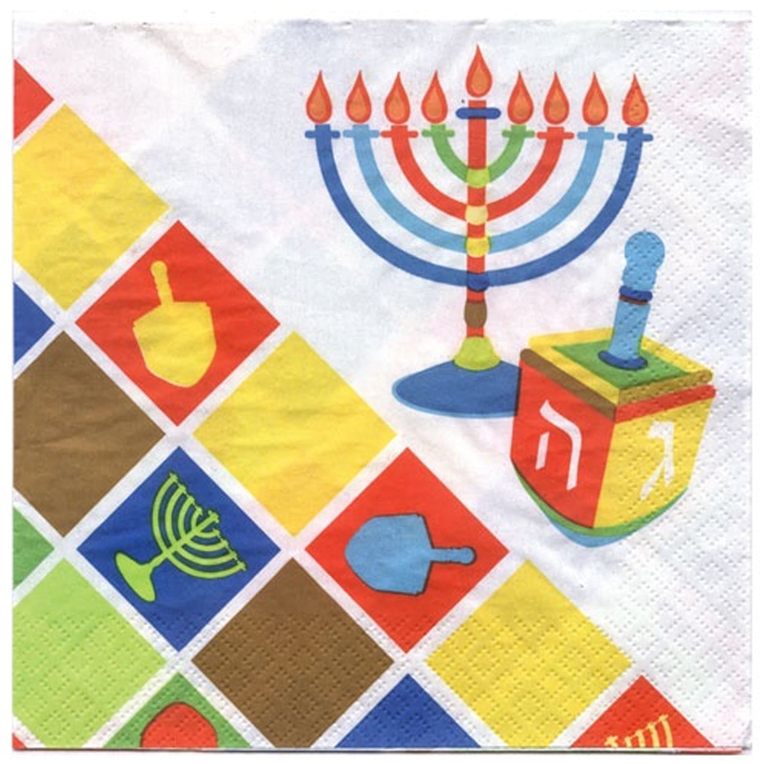 Lunch Napkin Chanukah Style 40 pack