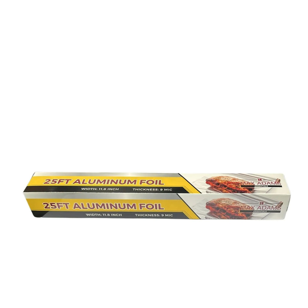 25 Ft Roll, 11.8 in Wide, 9 Microns Thick Aluminum Foil