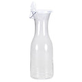 40oz Carafe Juice Jar Beverage Decanter Acrylic  Plastic