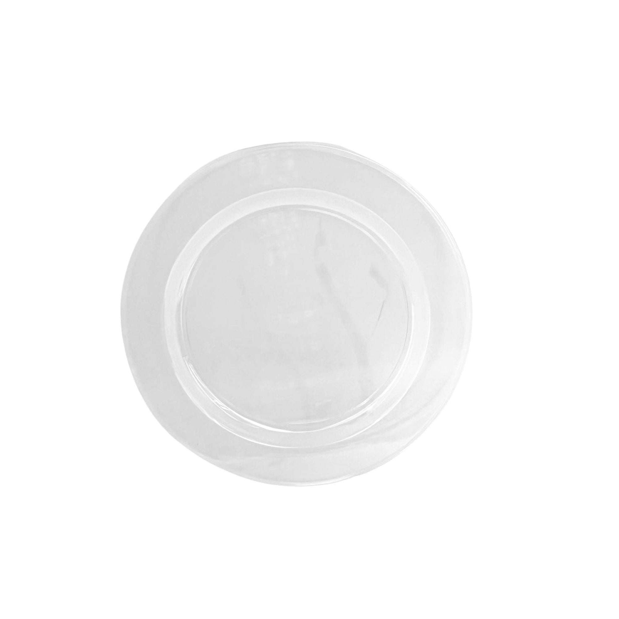 *JUMBO PACK* 6.25" Dessert Plate Clear Magnificence Heavy weight  Plastic