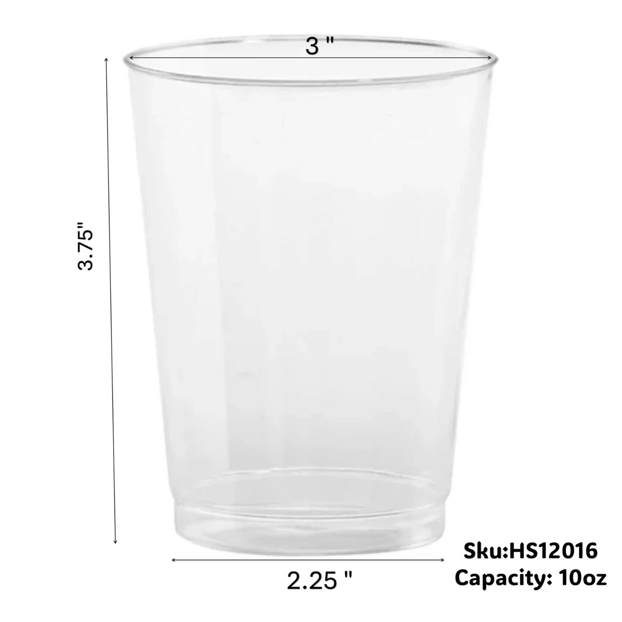 Clear Plastic Dinnerware Heavyweight Set- Value Pack-Magnificence