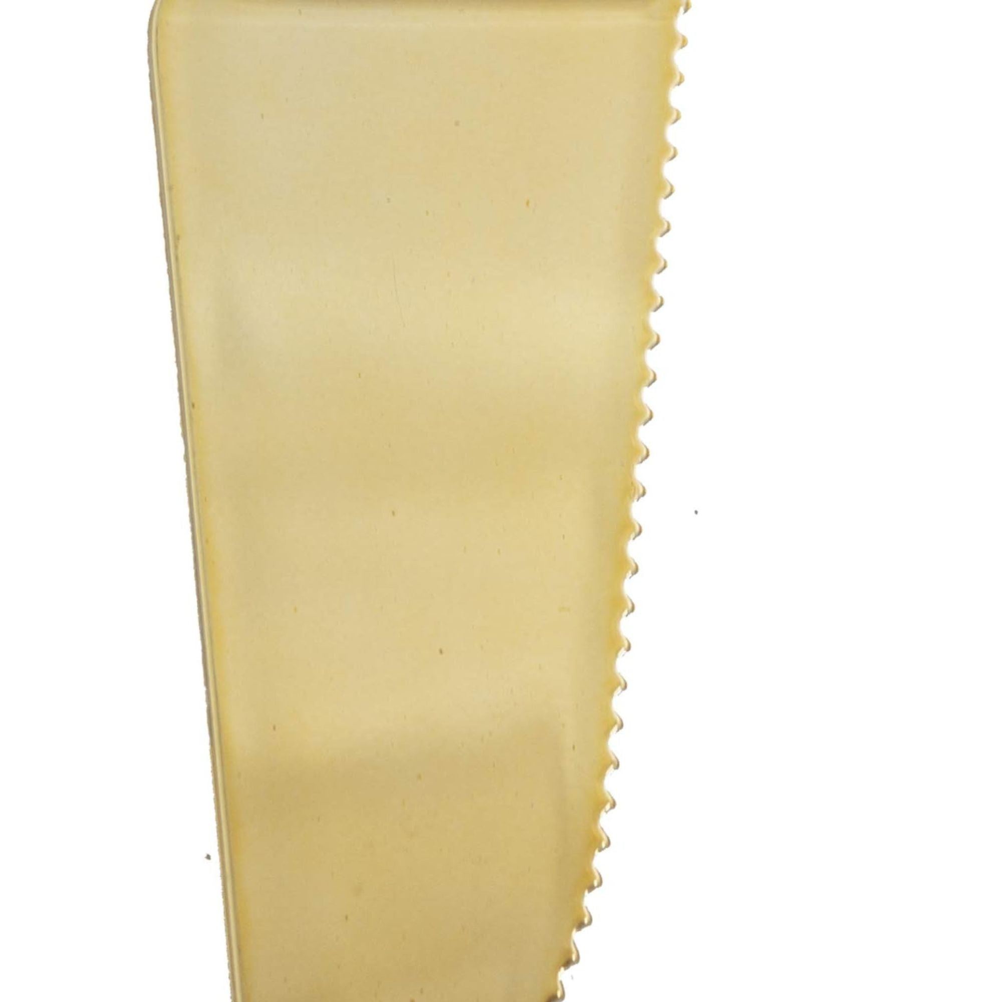 9" Cake Server Set Gold Plastic Polished