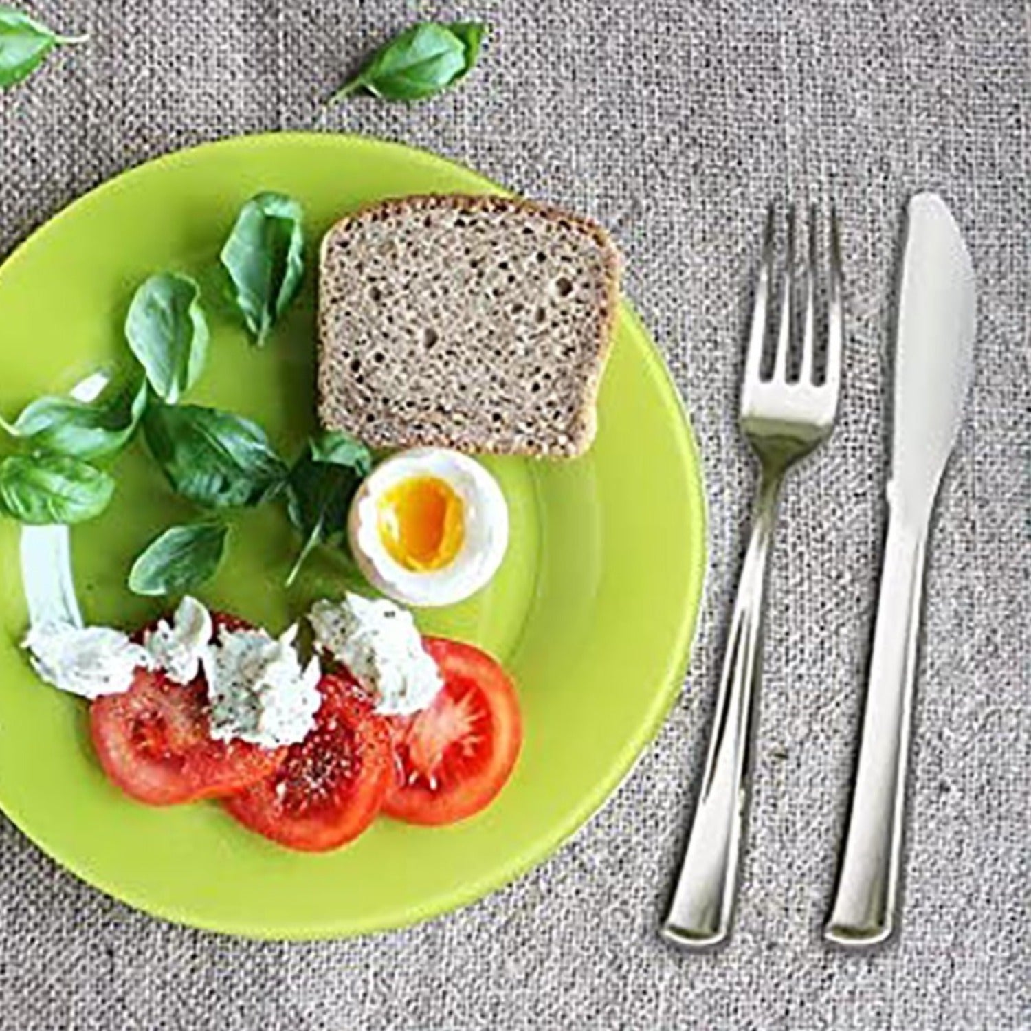 Knife Polished Silver Plastic Cutlery