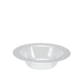 Lillian 5oz Bowl Clear Pebbled Plastic