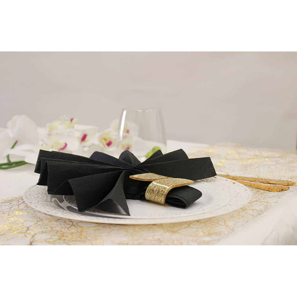 Pebbled 7.5" White Appetizer/Dessert Plate Plastic