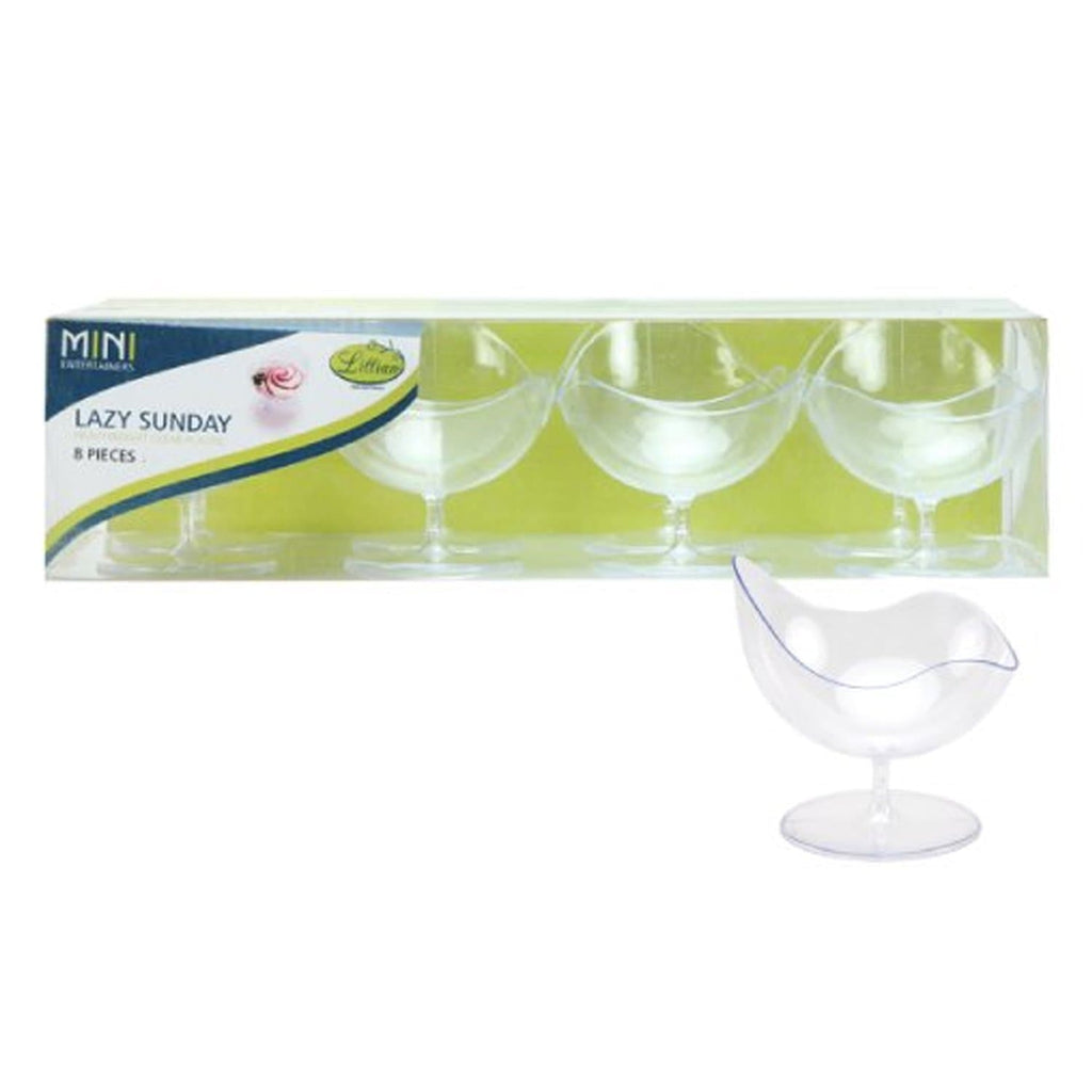 Mini Plastic Lazy Sunday Clear
