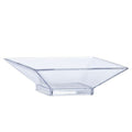 Mini Square Serving Dish Clear Plastic