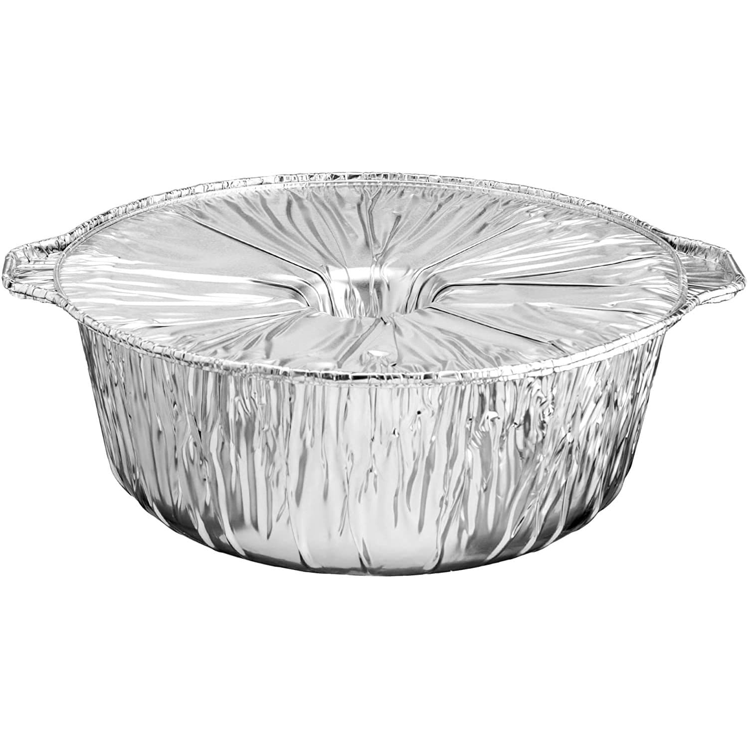 4Qtz Medium Pot With Lid Disposable Aluminum