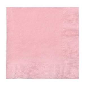 Light Pink Beverage Napkins