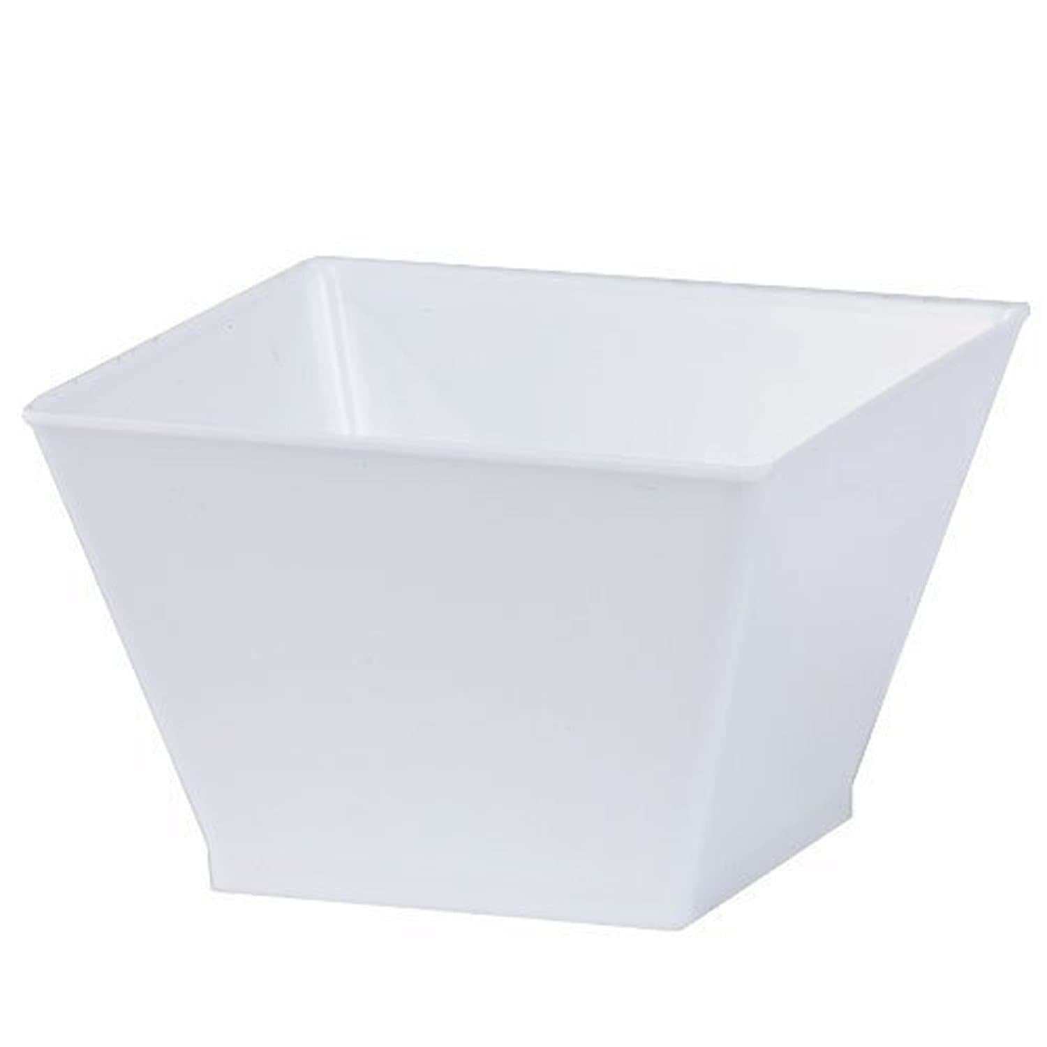 8oz Condiment Bowl White Plastic
