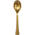 Soup Spoon Gold Extra Strong Quality Plastic