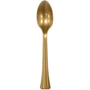 Teaspoon Gold Extra Strong Quality Plastic