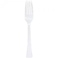 Fork White Extra Strong Quality Plastic