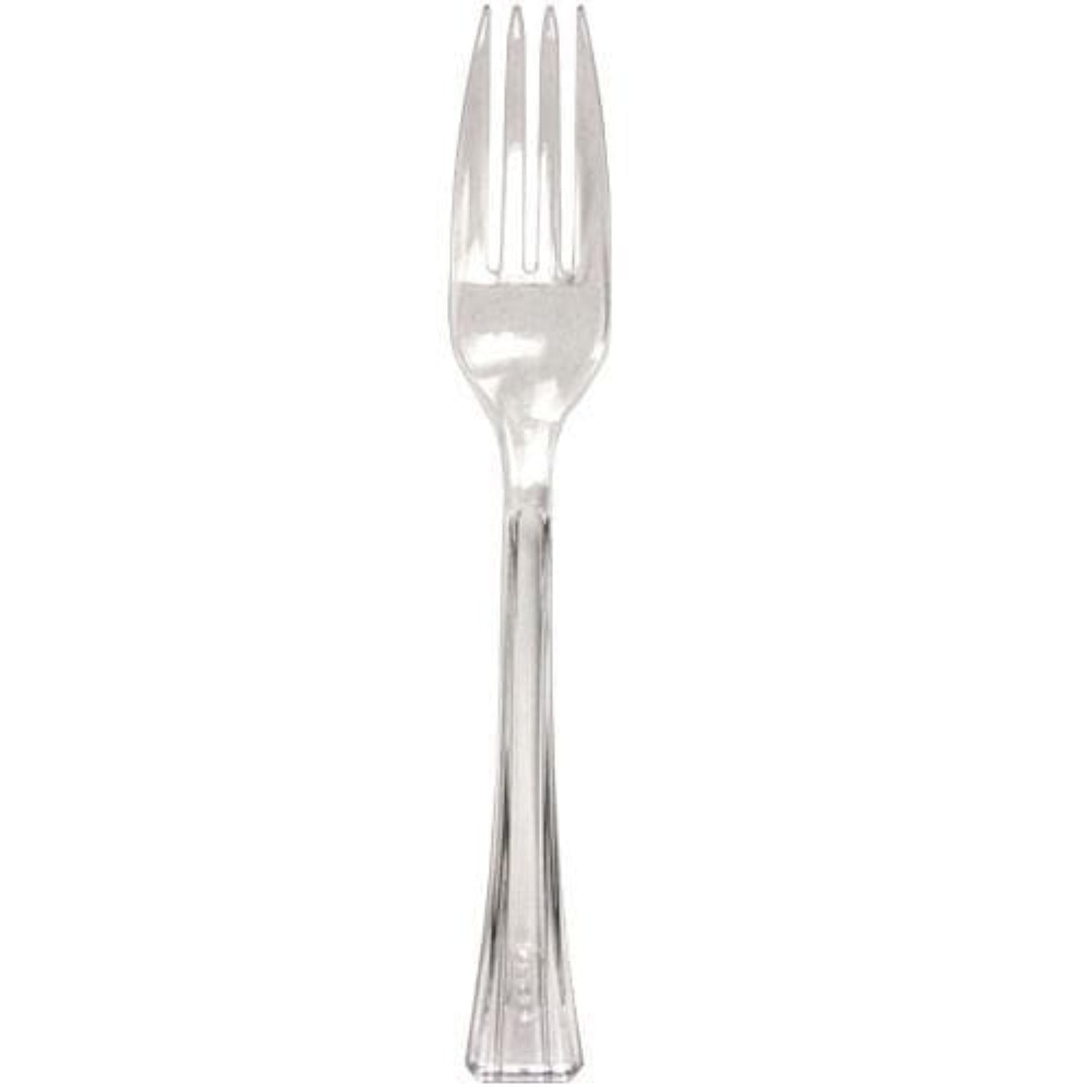 Forks Clear  Extra Strong Quality Plastic