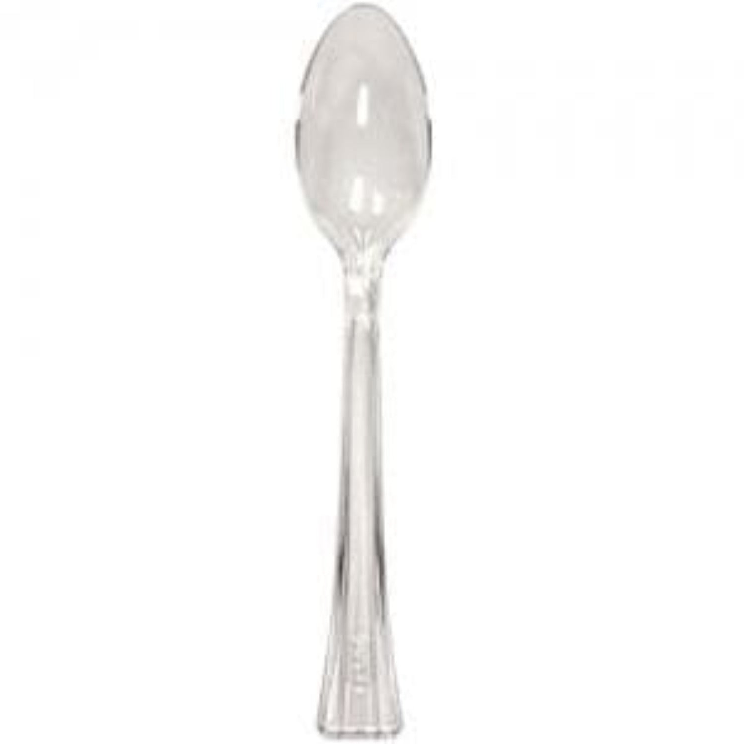 Teaspoon Clear Extra Strong Quality Plastic