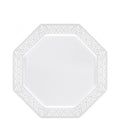 Lillian 7.25" Plate White Lacetagon Plastic
