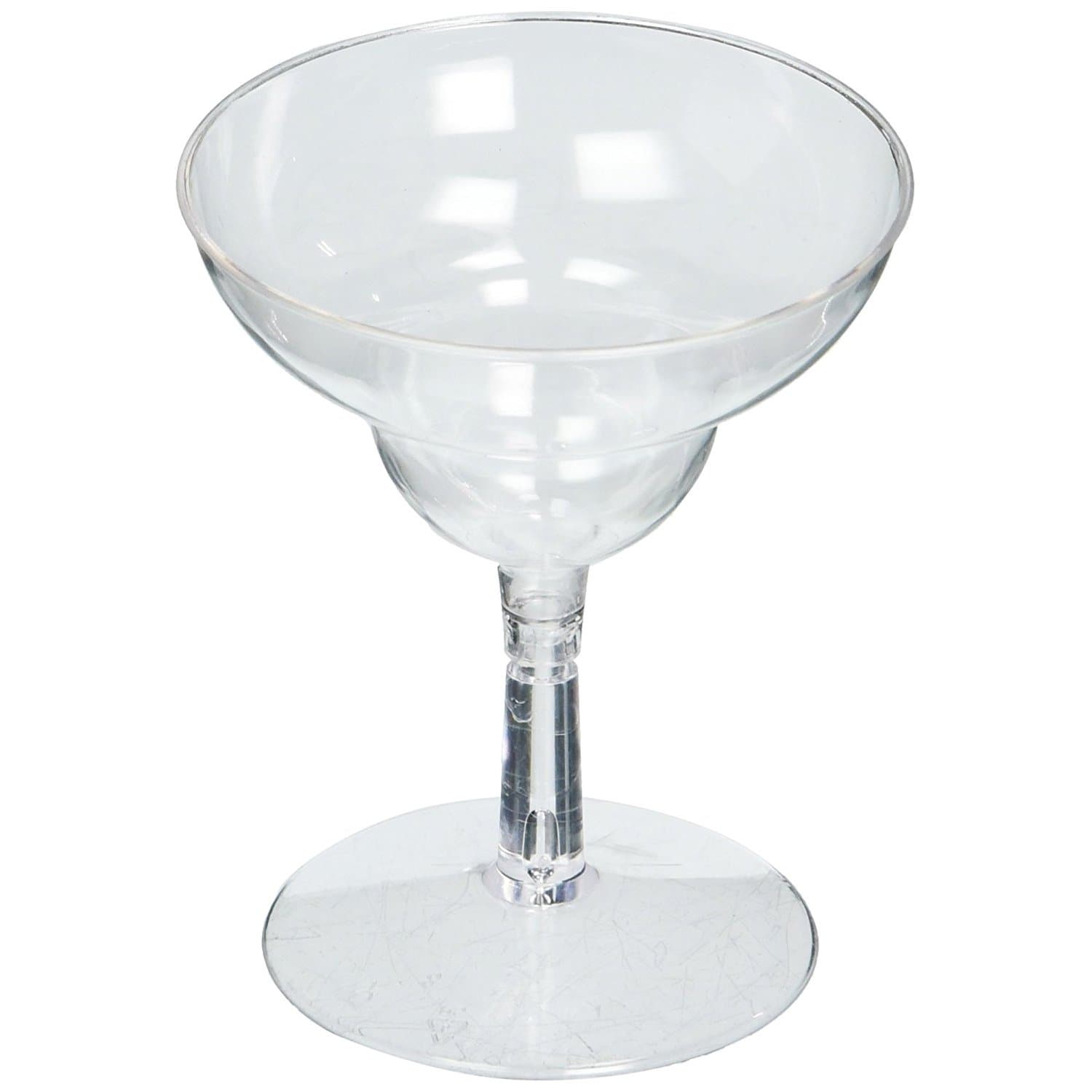 2 oz Mini Entertainers Petite Margarita Cup Clear Plastic