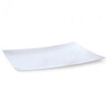 12X18" Serving Tray White Plastic Disposable Serving Trays Lillian 1 Piece