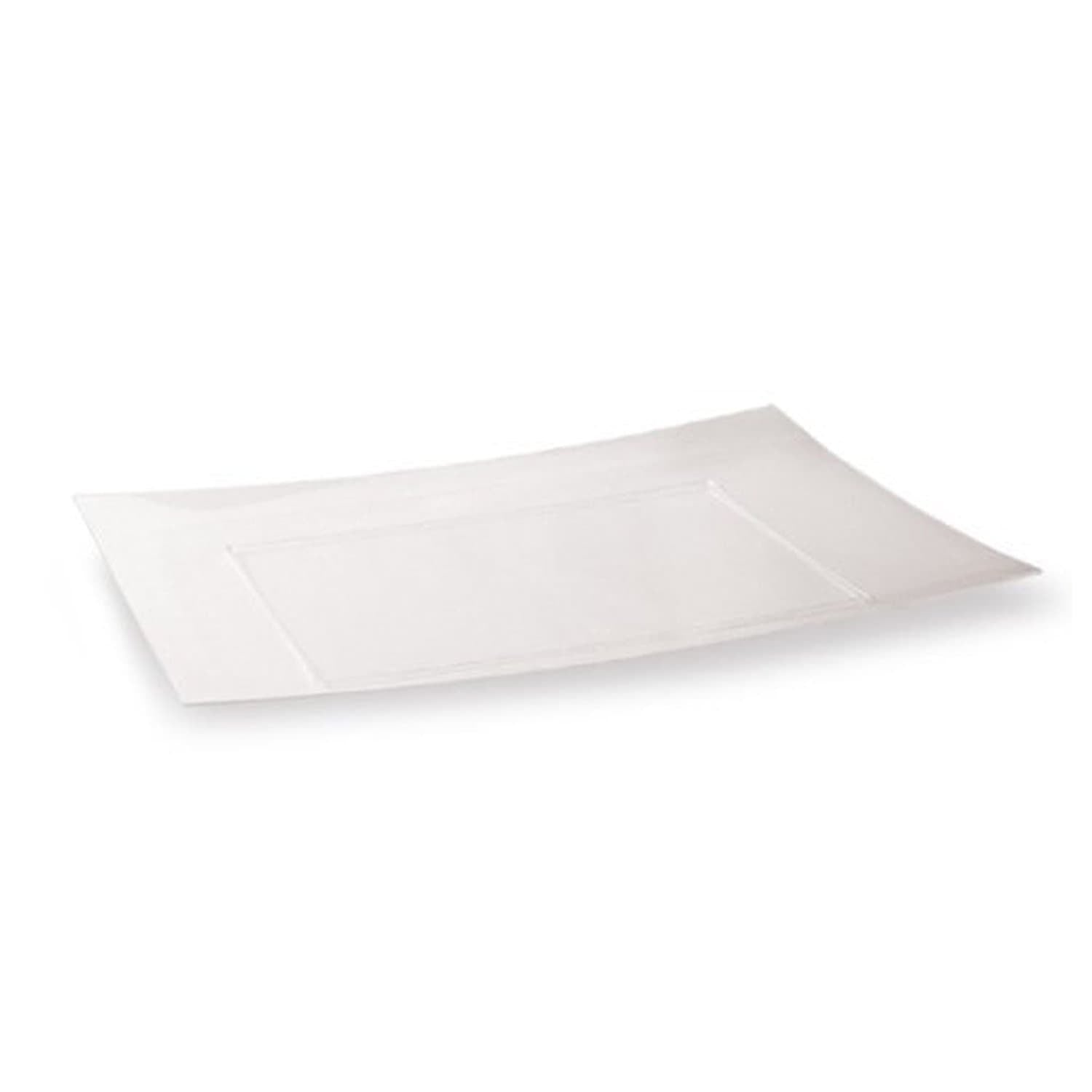 12X18" Serving Clear Tray Plastic