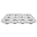 Mini Muffin Foil Pan 12 Cup Section Disposable Aluminum