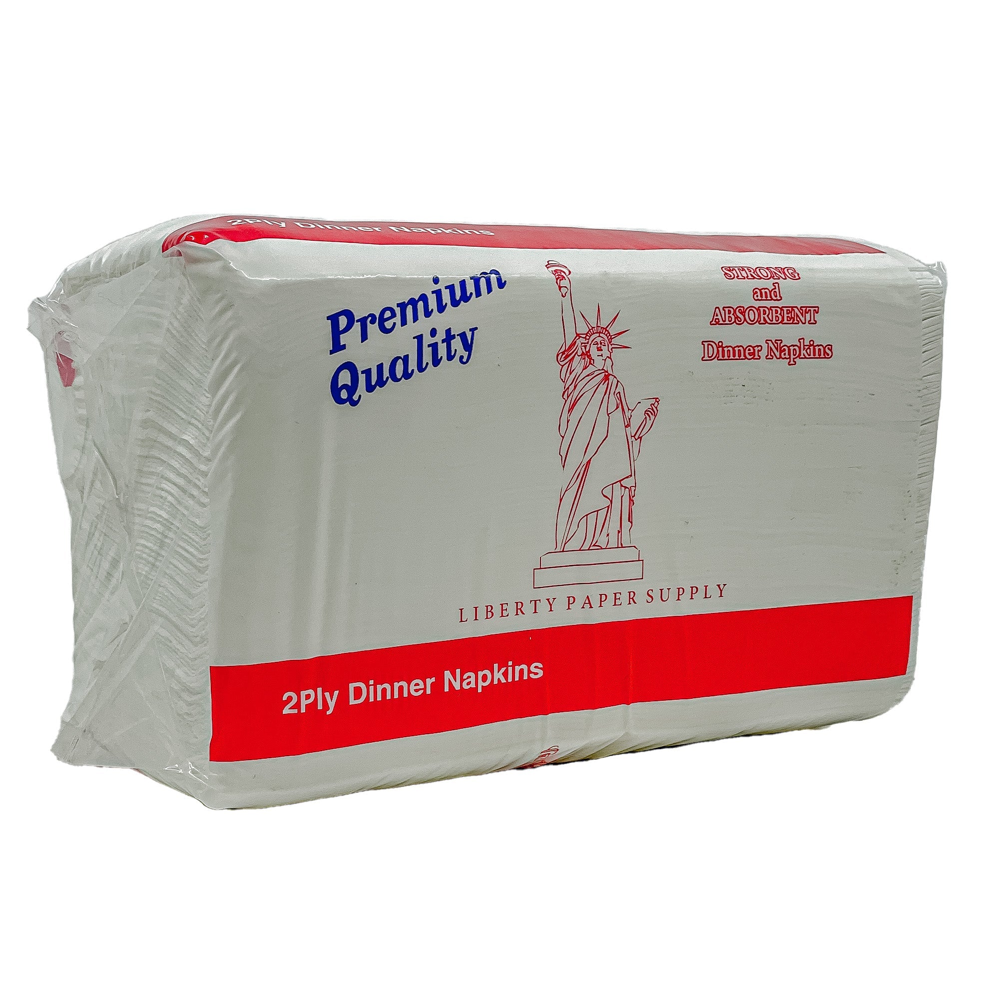 *BUY BULK* White 2 Ply Dinner Napkins