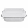 9X13 Extra Deep and Heavy Weight Disposable Aluminum Pan with Dome Lid Aluminum Pan with Lids VeZee Pack of 10
