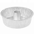 8" Angel Tube Foil Pan Disposable Aluminum Cake Baking Pan