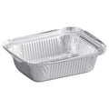 1Lb Oblong Pan 5.5" x 4" Disposable Aluminum Oblong Pans VeZee 10