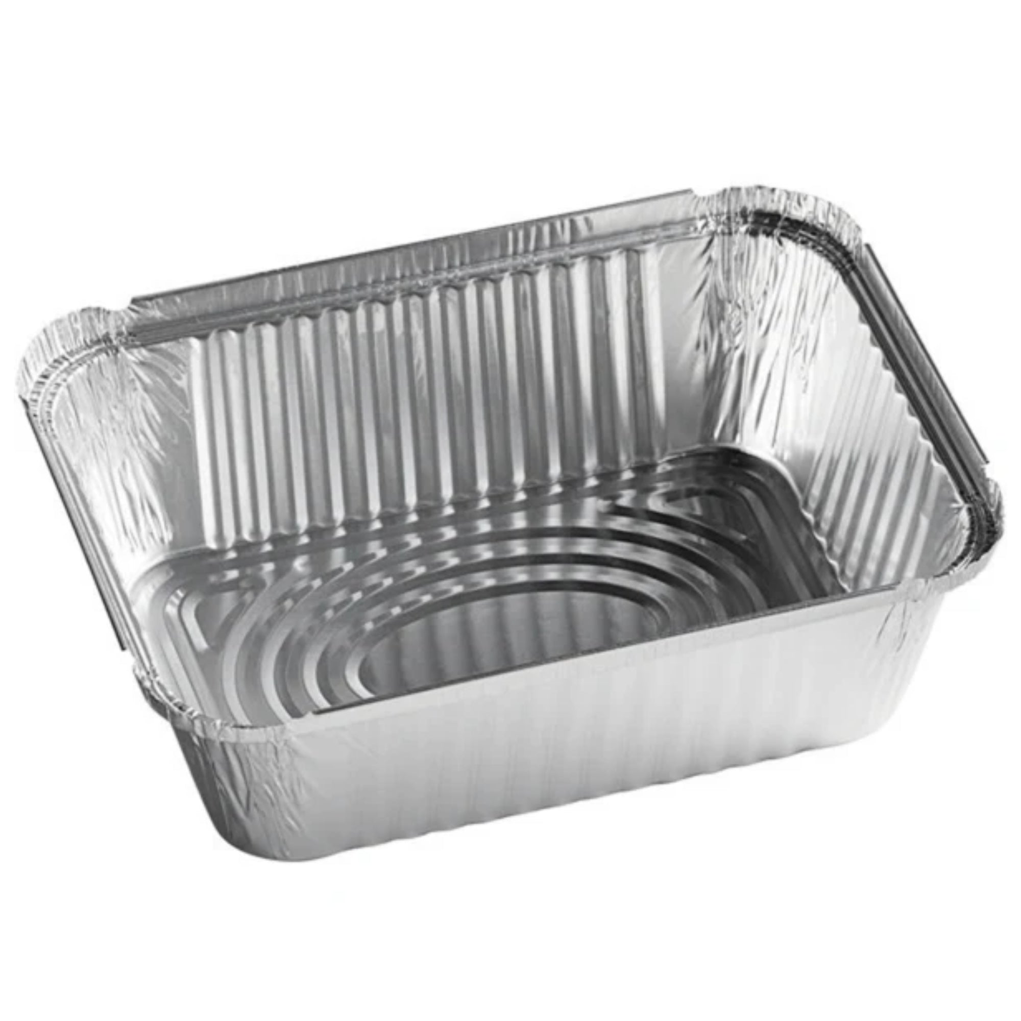 *WHOLESALE* 5Lb Oblong Pan 9.5” x 7” Disposable Aluminum 500 ct/case Aluminum Pans VeZee
