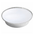 9” Round Aluminum Foil Pans with Board Lids Disposable Round Pans with Board Lids VeZee Pack of 10