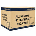 *WHOLESALE* Half Size LID for 9x13 for All Weight Pans Aluminum 100/case