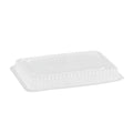 *WHOLESALE* Plastic Dome Lids For 2.25Lb Aluminum Oblong Pans 8.25" x 5.75" 500 ct/case Disposable Lids VeZee