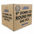 *WHOLESALE* 9" Dome Lids for Disposable Aluminum Round Pan 500/case
